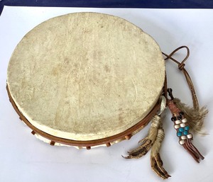 Native American Rawhide Hand Drum