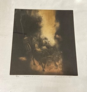 Modern Engraving In the Silence of Noon, Hans Gudzinski