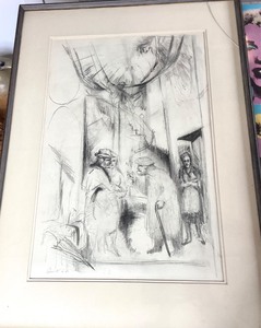 Minnesota Artist Birney Quick Pencil Drawing