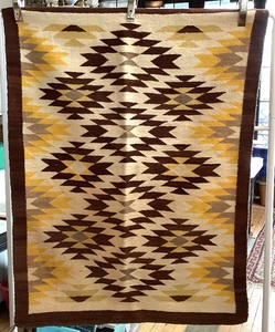 Two Vintage Hand Woven Textiles