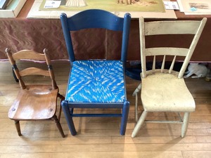 Group of 3 Vintage Side Chairs
