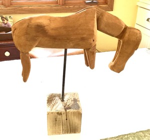 Antique Folk Art Toy Horse