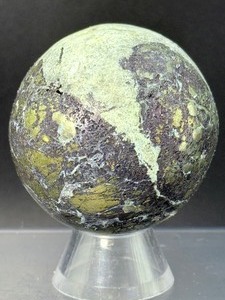 Rare Covelite Sphere - Stone of Transformation - 52 mm (6.7 oz  192 g)