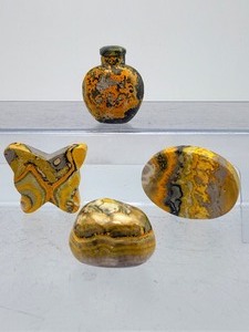 Stunning Artisan Bumble Bee Jasper Collection - Rare Indonesian Gemstones
