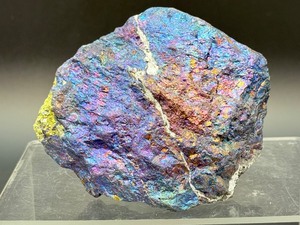 Large Raw Peacock Ore (Chalcopyrite) Specimen  Iridescent Rainbow Colors