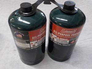 2 Coleman 16 oz Cannisters All-Purp...