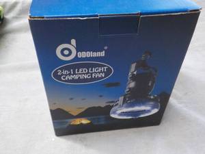 Odoland 2 in 1 LED Light Camping Fa...