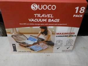Suoco 18 pack Travel Vacuum Bags...