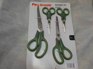 Pembrook 4 pc Scissors Set...