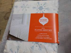 Full Size Merry Moments Flannel She...