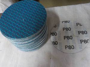P80 Round 5 Diameter Sanding Discs...