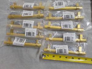 Glide Right Gold Drawer Handles set...