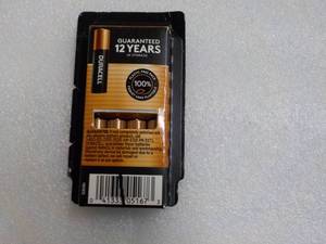 8 Duracell AAA Batteries...