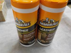 2 Armor All Leather Wipes...
