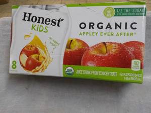 8 Pouches Honest Kids Juice Drinks...