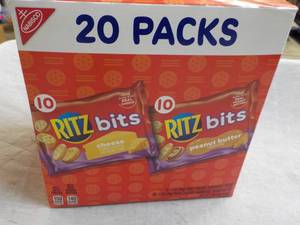 20 packs Ritz Bits...