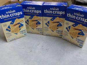 4 boxes Triscuit Thin Crisps...