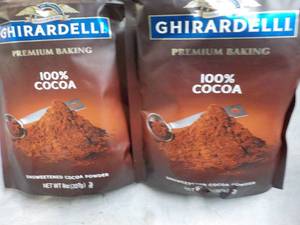 2 Packs Ghirardelli 100% Unsweetene...