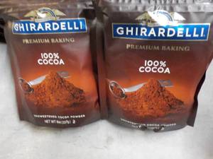 2 Packs Ghirardelli 100% Unsweetene...
