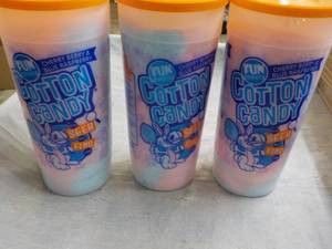 3 Cotton Candy...