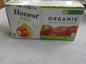 8 Pouches Honest Kids Juice Drinks...