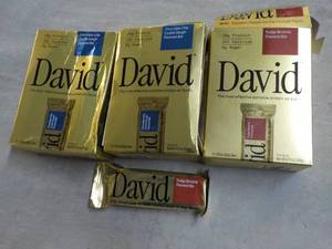 3 Boxes David Protein Bars...