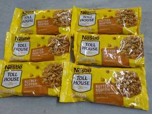 6 bags 11 oz Toll House Butterscotc...