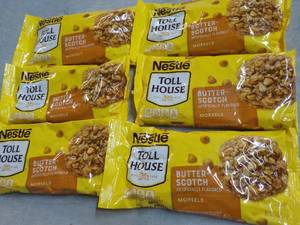 6 bags 11 oz Toll House Butterscotc...