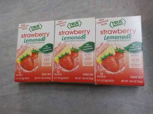 30 Packets Strawberry Lemonade Drin...