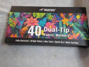 Pagather 40 Dual Tip Fabric Markers...