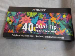 Pagather 40 Dual Tip Fabric Markers...