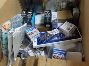 Box of New Amazon Overstock...