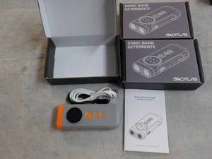 3 Sonic Bark Deterrents...