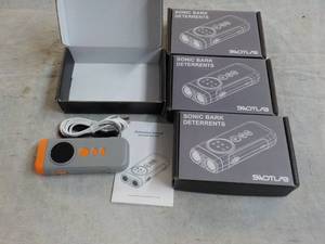 3 Sonic Bark Deterrents...