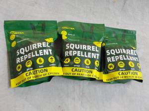 3 bags Squirrel Repellent...