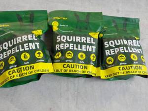 3 bags Squirrel Repellent...