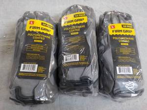 36 pair Size Large Firm Grip Work G...