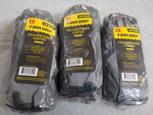 36 pair Size Large Firm Grip Work G...