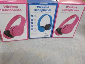 3 Wireless Headphones...