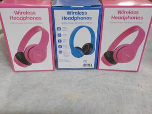 3 Wireless Headphones...