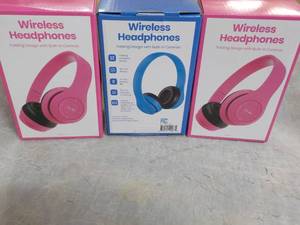 3 Wireless Headphones...