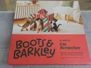 Boots and Barkley Cat Scratcher...