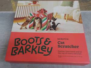 Boots and Barkley Cat Scratcher...