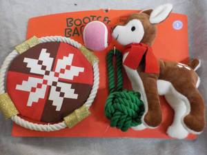 Boots and Barkley Dog Toys...