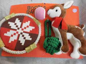 Boots and Barkley Dog Toys...