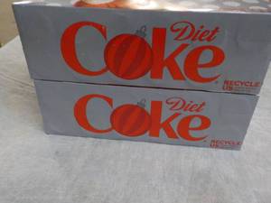 2 Diet Coke 12 Packs...