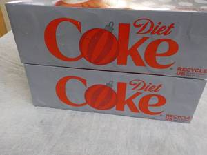2 Diet Coke 12 Packs...