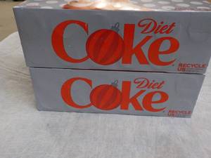 2 Diet Coke 12 Packs...