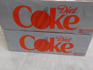 2 Diet Coke 12 Packs...