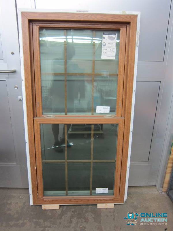 Soft Lite Rectangle Super Spacer Colonial OakWhite Window 30-12 x 57-78